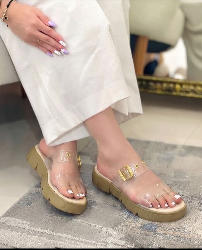 صندل زیره خارجی طبی طلق شیشه ایی