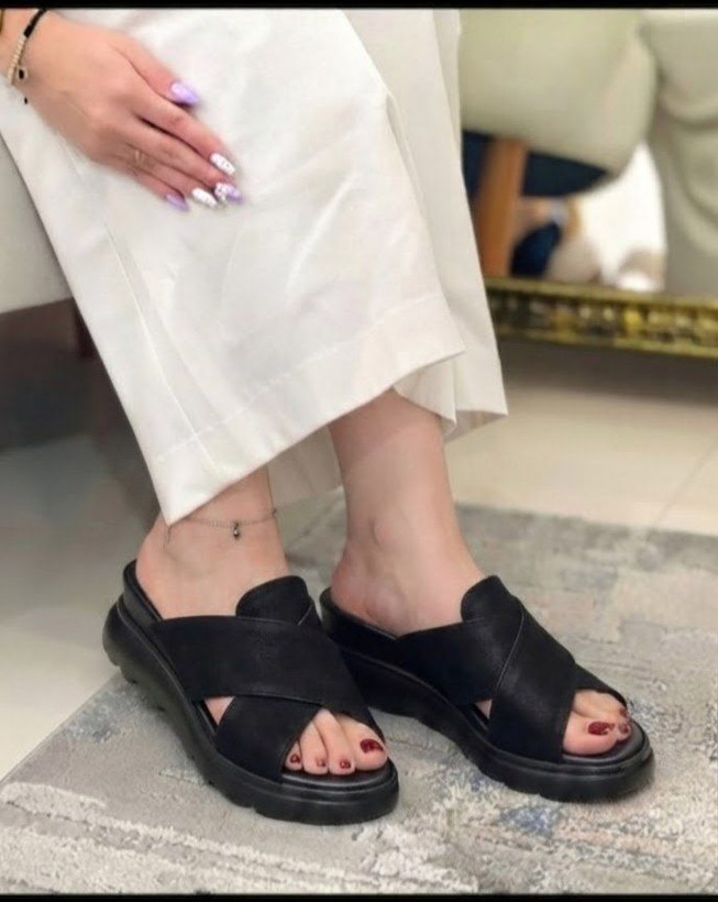 صندل طبی پاشنه بلند وارداتی زر پای