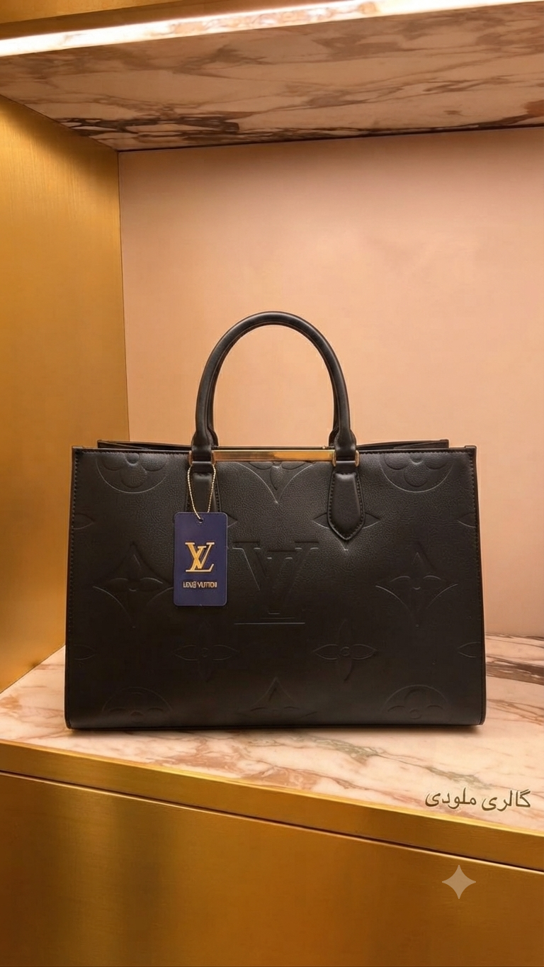 کیف مجلسی بزرگ مشکی ال وی وارداتی